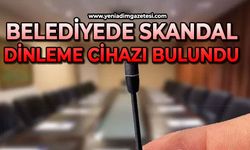 Belediyede skandal: Dinleme cihazı bulundu