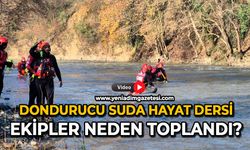 Dondurucu suda hayat dersi: Ekipler neden toplandı?