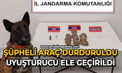 Şüpheli araç durduruldu: Uyuşturucu ele geçirildi