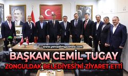 Cemil Tugay Zonguldak Belediyesi’ni ziyaret etti