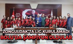 Zonguldak’ta Lig kurulamadı: Bolu’da şampiyonluk kupası aldılar