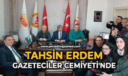 Tahsin Erdem, Gazeteciler Cemiyeti'nde