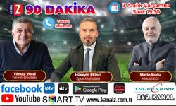 90 Dakika 3 Aralık Çarşamba KANAL Z ekranlarında