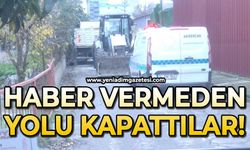 Haber vermeden yolu kapattılar!