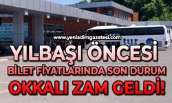Yılbaşı öncesi bilet fiyatlarında son durum: Okkalı zam geldi!
