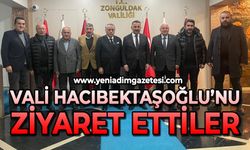 Vali Osman Hacıbektaşoğlu'nu ziyaret ettiler