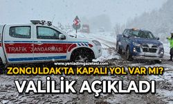 Zonguldak'ta kapalı yol var mı: Valilik açıkladı