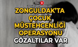 Zonguldak’ta çocuk müstehcenliği operasyonu: Gözaltılar var