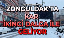 Zonguldak’ta kar ikinci dalga ile geliyor