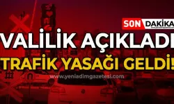 Zonguldak Valiliği duyurdu: Trafiğe çıkmaları yasaklandı