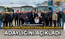 Tunay Keskin, Şoförler Odası Başkanlığına adaylığını açıkladı