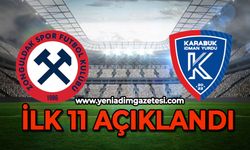 İlk 11 açıklandı