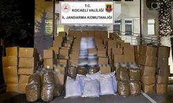 6,3 milyon liralık makaron ve tütün ele geçirildi