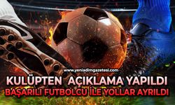 Kulüpten  açıklama yapıldı: Başarılı futbolcu ile yollar ayrıldı