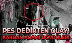 Pes dedirten olay; 'Bana çarptı' deyip kardan adamı dövdüler