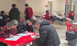 2 günde 52 ünite kan bağışı yapıldı