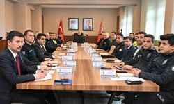 Asayiş değerlendirme toplantısı yapıldı