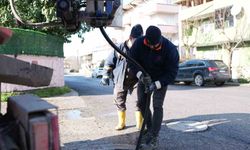 Belediye menfez ve mazgalları temizledi