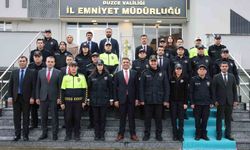 Düzce Valisi Selçuk Aslan'dan veda ziyaretleri