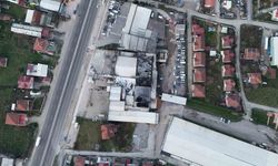 Düzce'de strafor fabrikasında hasarın boyutu ortaya çıktı