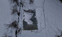 Kar birikintisine dayanamayan seralar çöktü