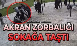 Akran zorbalığı sokağa taştı