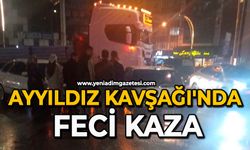 Ayyıldız Kavşağı'nda feci kaza