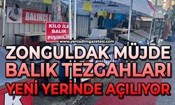 Zonguldak müjde: Balıkçı tezgahları yeni yerinde açılıyor