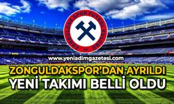 Zonguldakspor'dan ayrıldı: Yeni takımı belli oldu