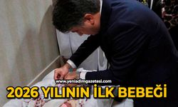 2026 yılının ilk bebeği