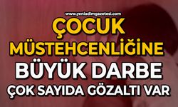 Çocuk müstehcenliğine büyük darbe: Çok sayıda gözaltı var