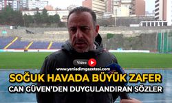 Soğuk havada büyük zafer: Can Güven’den duygulandıran sözler