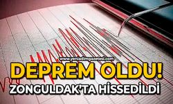 Deprem oldu: Zonguldak’ta hissedildi