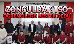Zonguldak TSO öğrencilere destek oldu