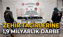 Zehir tacirlerine 1,9 milyarlık darbe