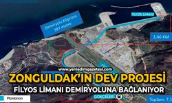 Zonguldak’ın dev projesi: Filyos Limanı demiryoluna bağlanıyor