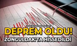 Deprem oldu: Zonguldak’ta hissedildi