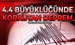 4.4 büyüklüğünde korkutan deprem