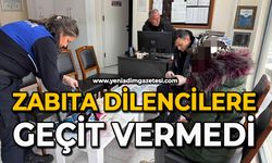 Zabıta dilencilere geçit vermedi