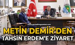 Metin Demir'den Tahsin Erdem'e ziyaret