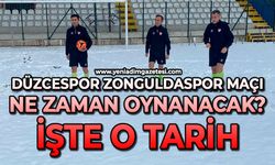 Düzcespor Zonguldaspor maçı ne zaman oynanacak: İşte o tarih