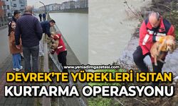 Devrek’te yürekleri ısıtan kurtarma operasyonu
