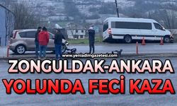 Zonguldak-Ankara yolunda feci kaza