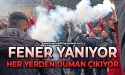 Fener yanıyor: Her yerden dumanlar çıkıyor