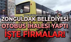 Zonguldak Belediyesi otobüs ihalesi yaptı