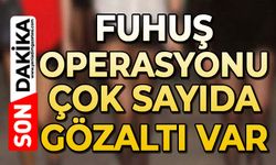 Fuhuş operasyonu: Gözaltılar var