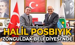 Halil Posbıyık Zonguldak Belediyesi’nde