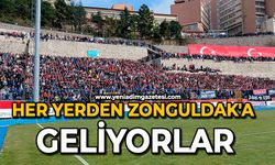 Her yerden Zonguldak'a geliyorlar