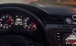 250 kilometre hız yaptı, o anları paylaşınca yakalandı