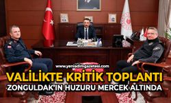Valilikte kritik toplantı: Zonguldak’ın huzuru mercek altında